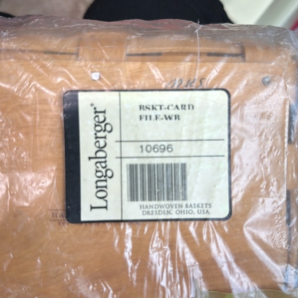 Longaberger basket card file - Picture 6 of 6